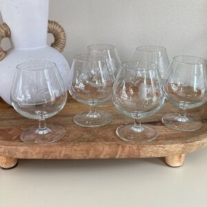 Princess House Heritage Brandy Snifters Set of 6
